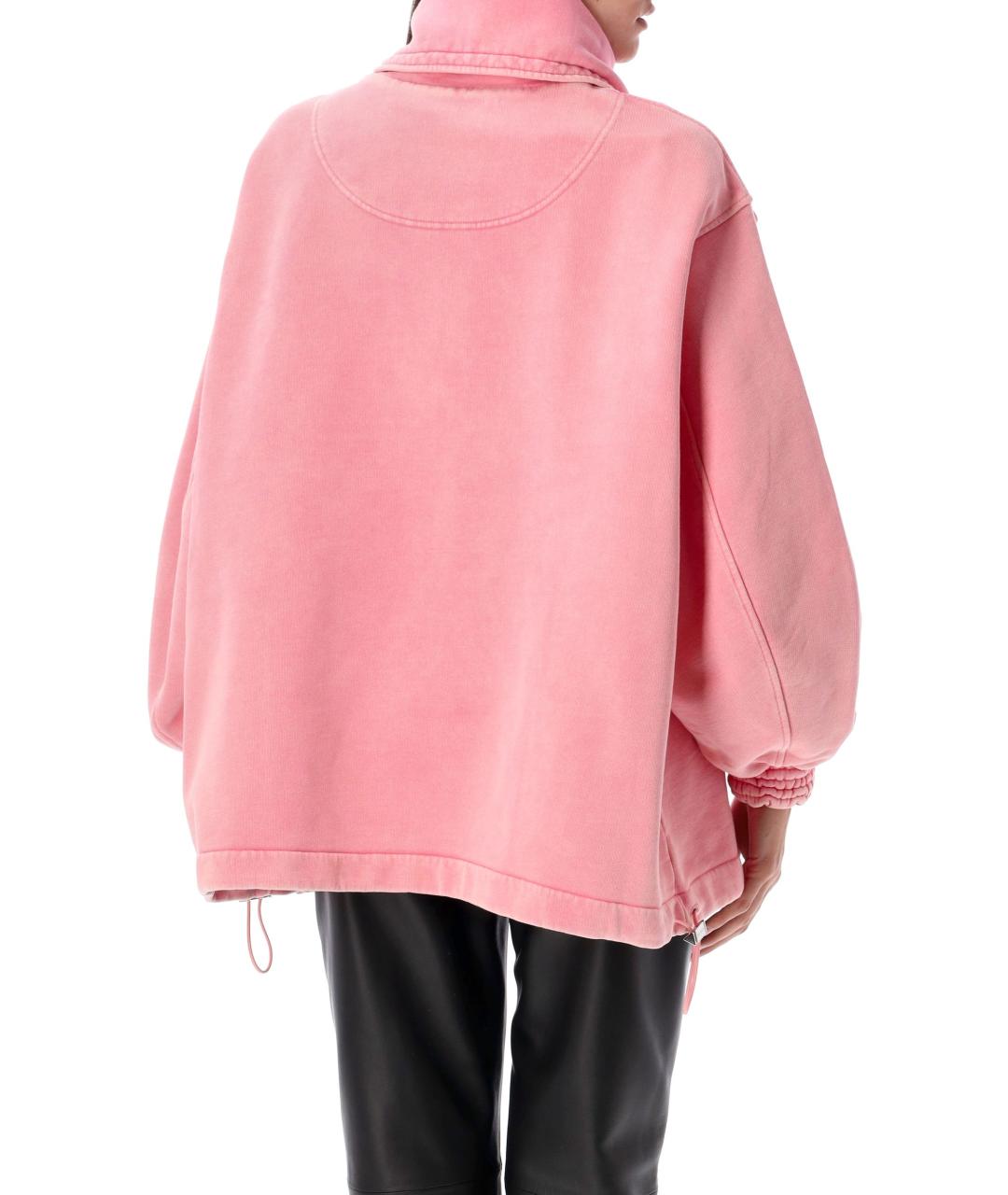 THE ATTICO Розовая хлопковая куртка, фото 3