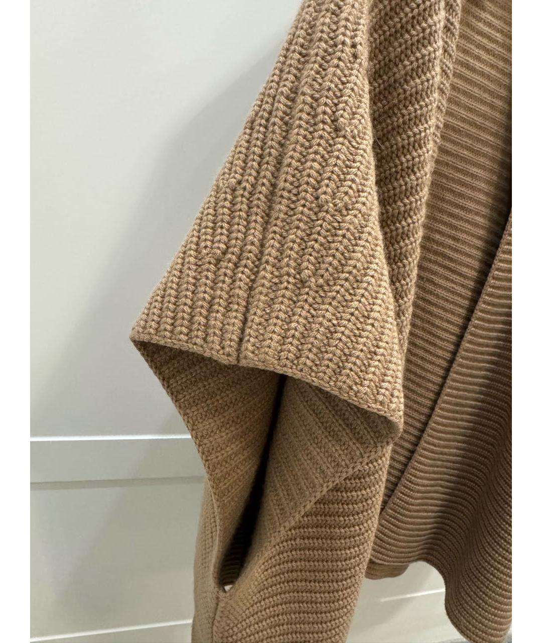 MICHAEL KORS Бежевый кашемировый кардиган, фото 5