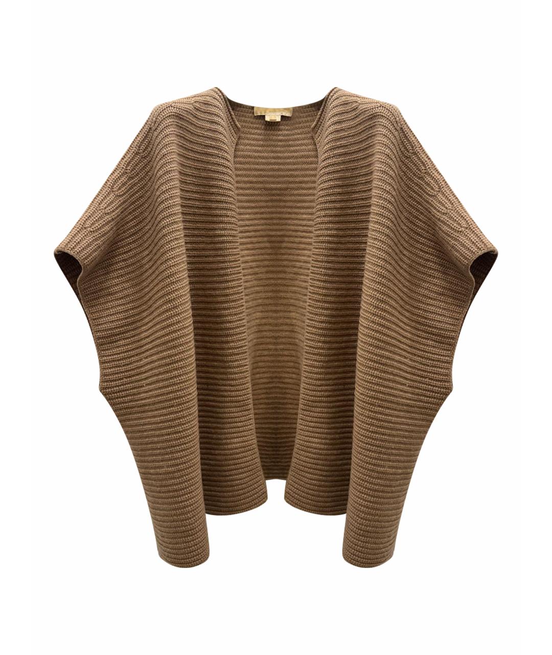 MICHAEL KORS Бежевый кашемировый кардиган, фото 1