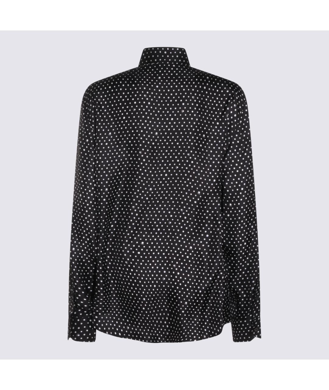 FENDI Черная шелковая кэжуал рубашка, фото 2