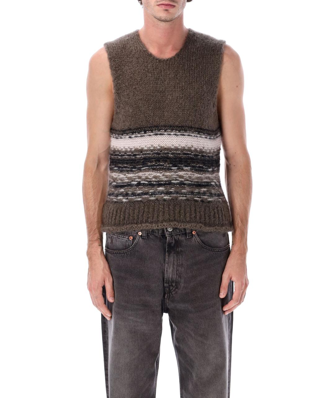 OUR LEGACY Мульти шерстяная жилетка, фото 2