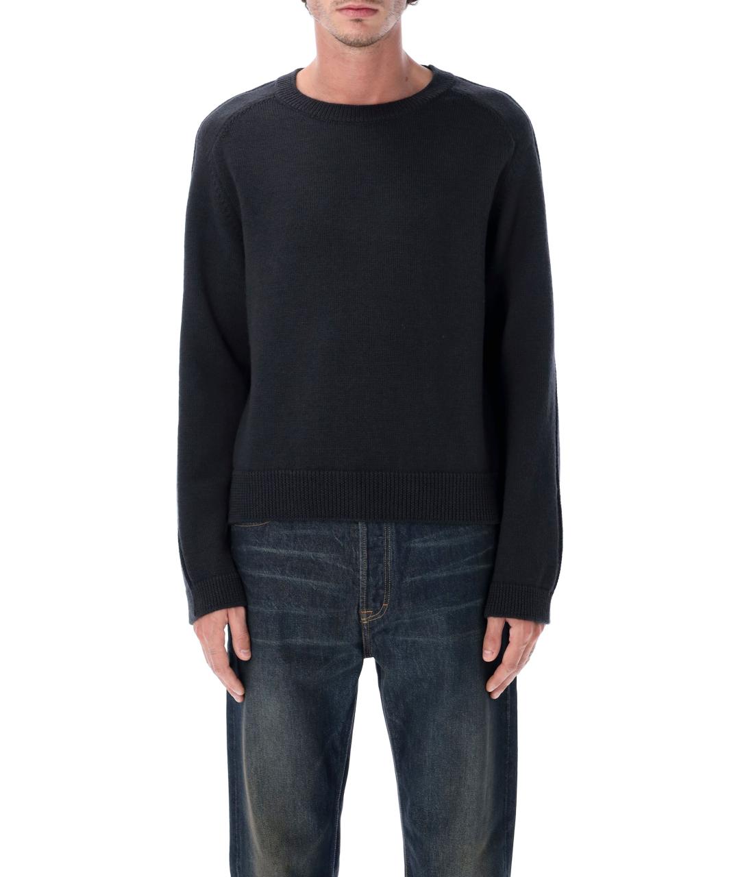 OUR LEGACY Черный шерстяной джемпер / свитер, фото 4