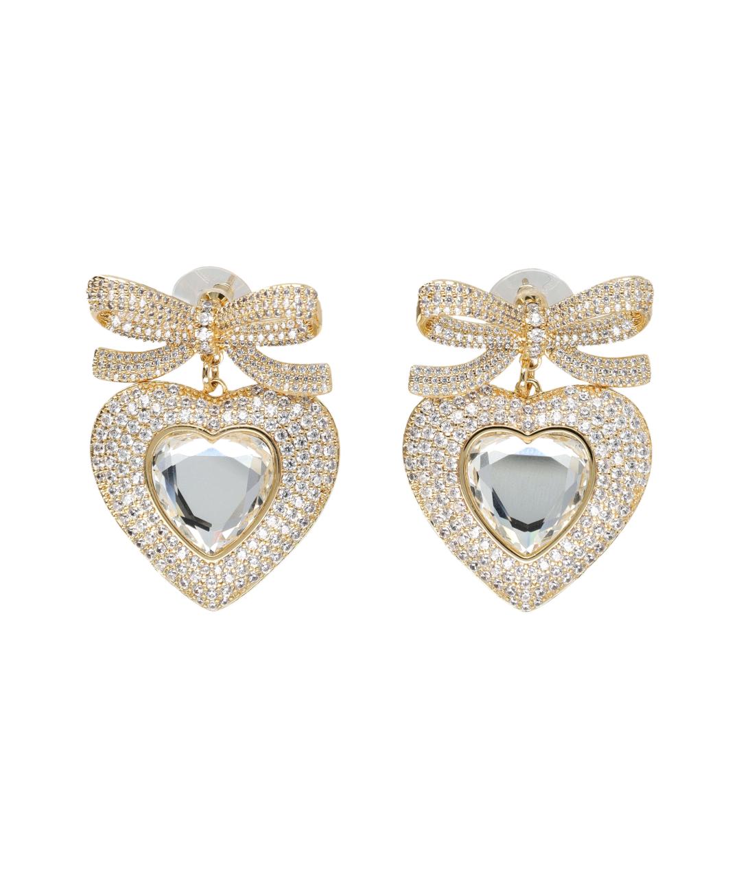 SELF-PORTRAIT Золотые металлические серьги, фото 1