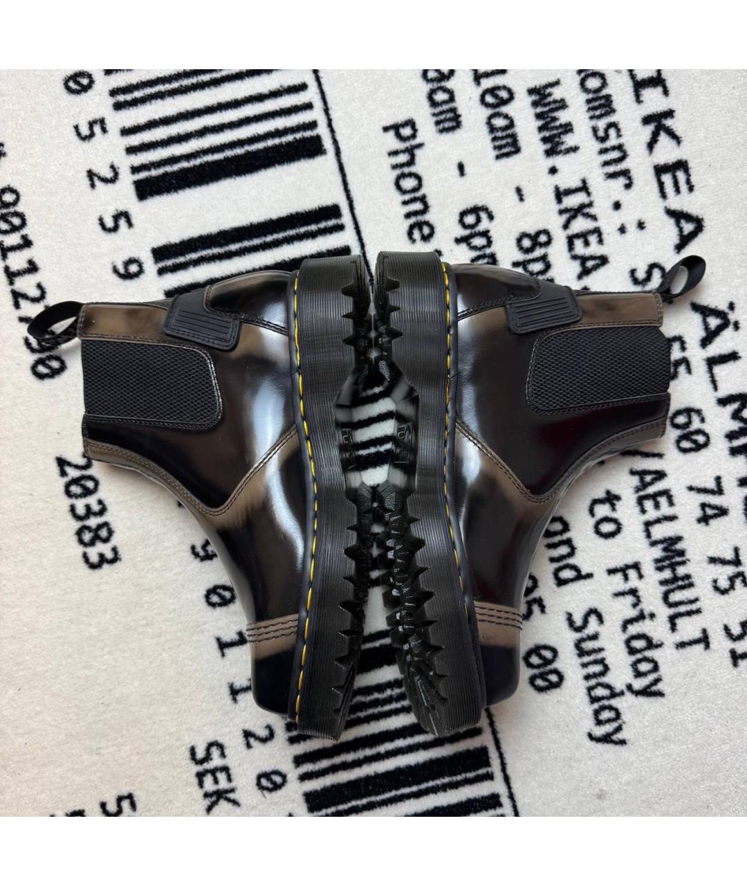 DR. MARTENS Мульти кожаные высокие ботинки, фото 3