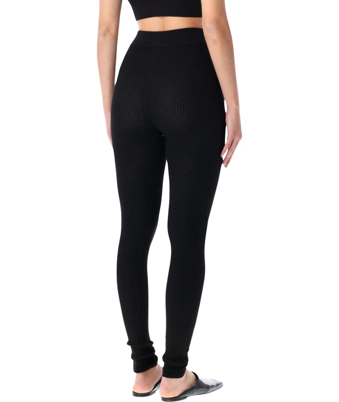 FEAR OF GOD ESSENTIALS Черные полиэстеровые леггинсы и велосипедки, фото 2