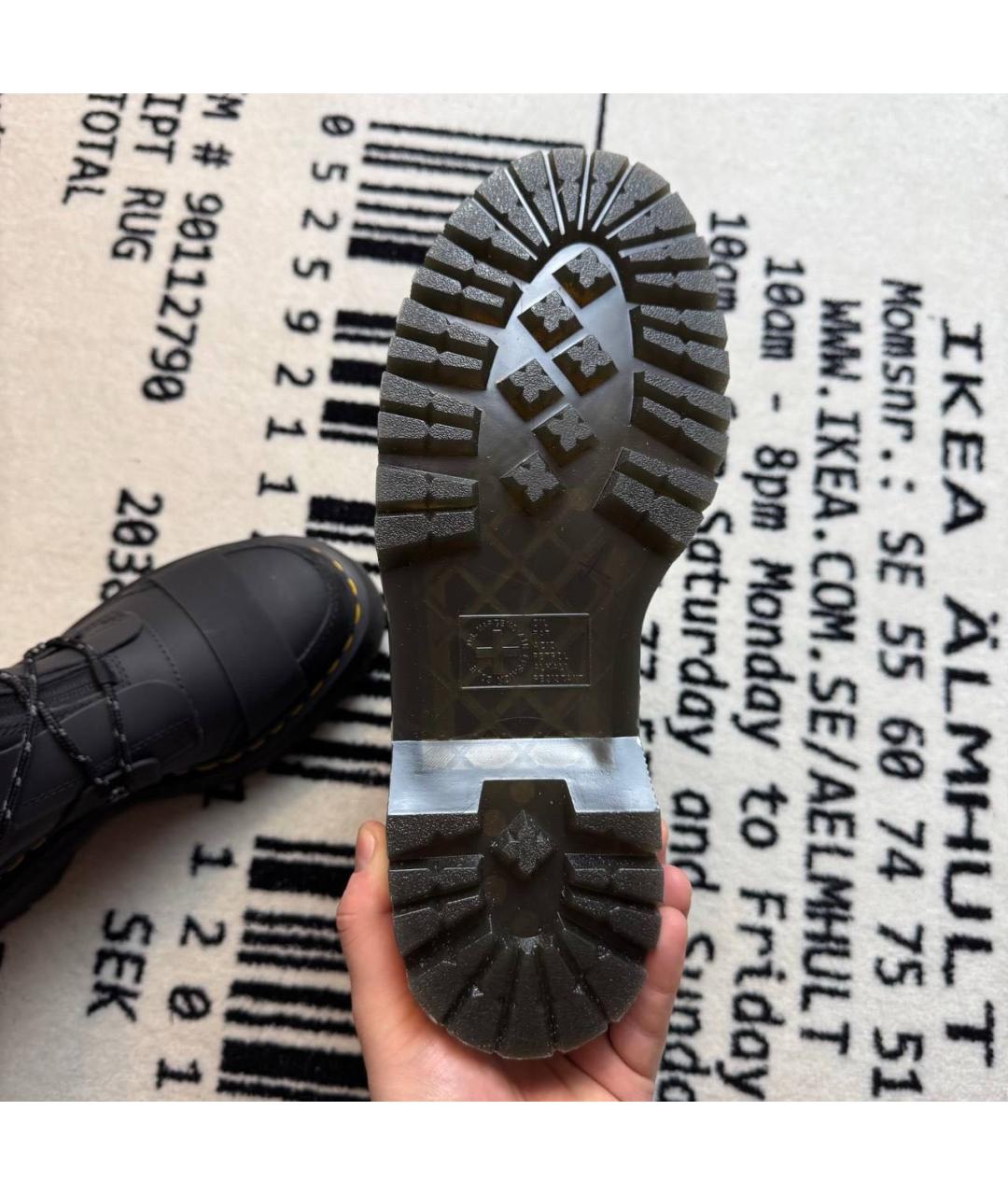 DR. MARTENS Черные высокие ботинки, фото 5