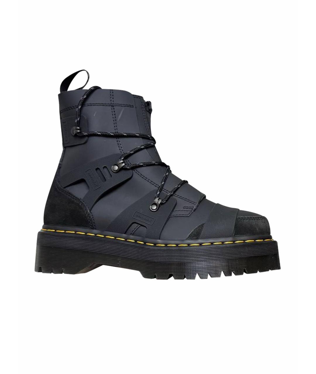 DR. MARTENS Черные высокие ботинки, фото 1