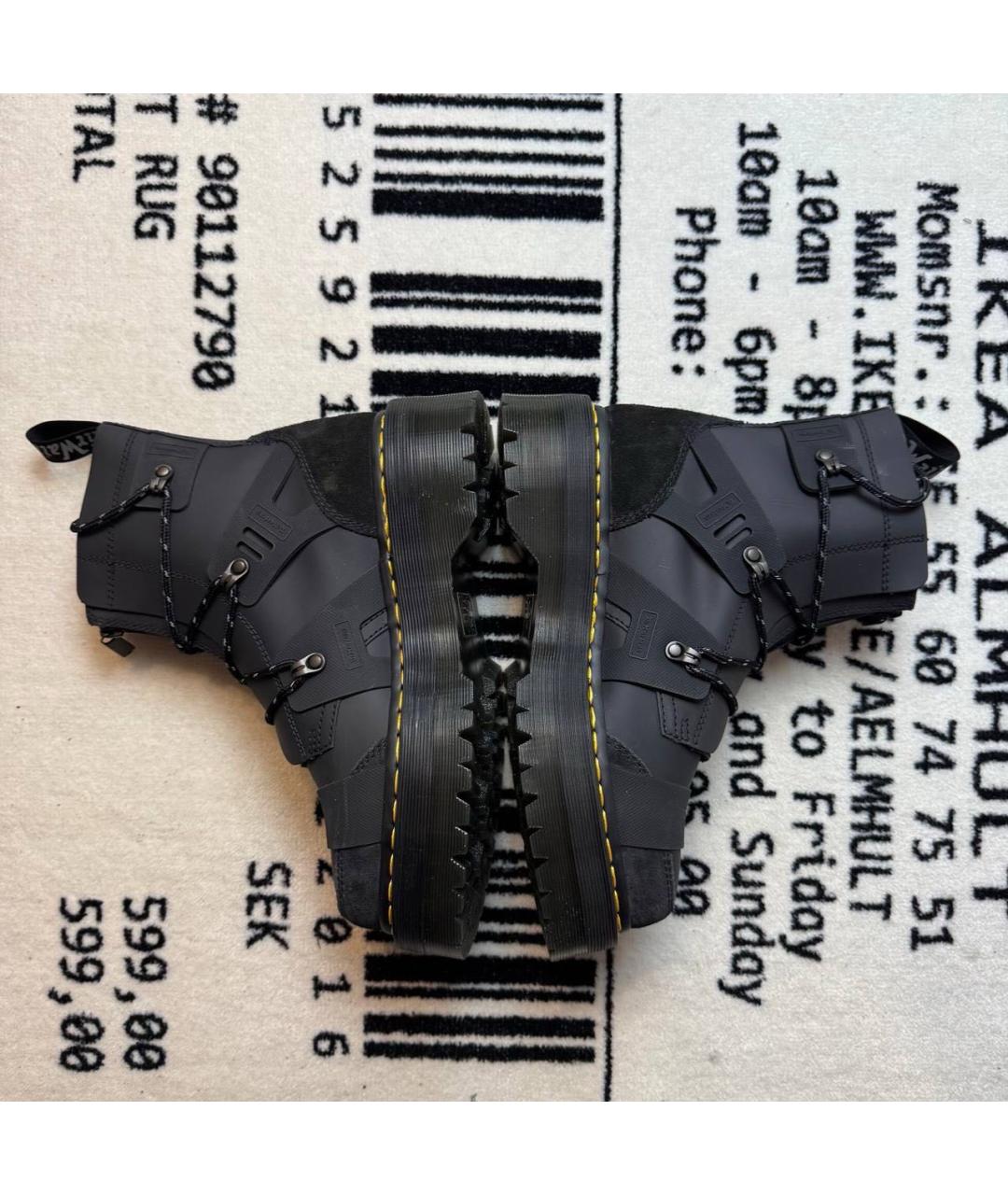 DR. MARTENS Черные высокие ботинки, фото 3