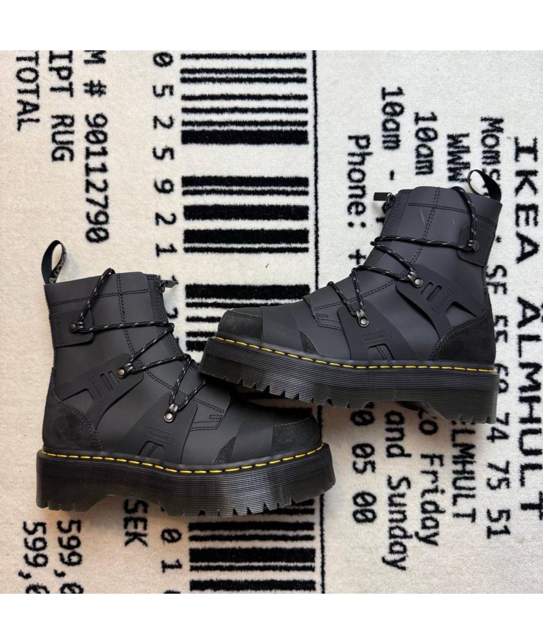 DR. MARTENS Черные высокие ботинки, фото 6