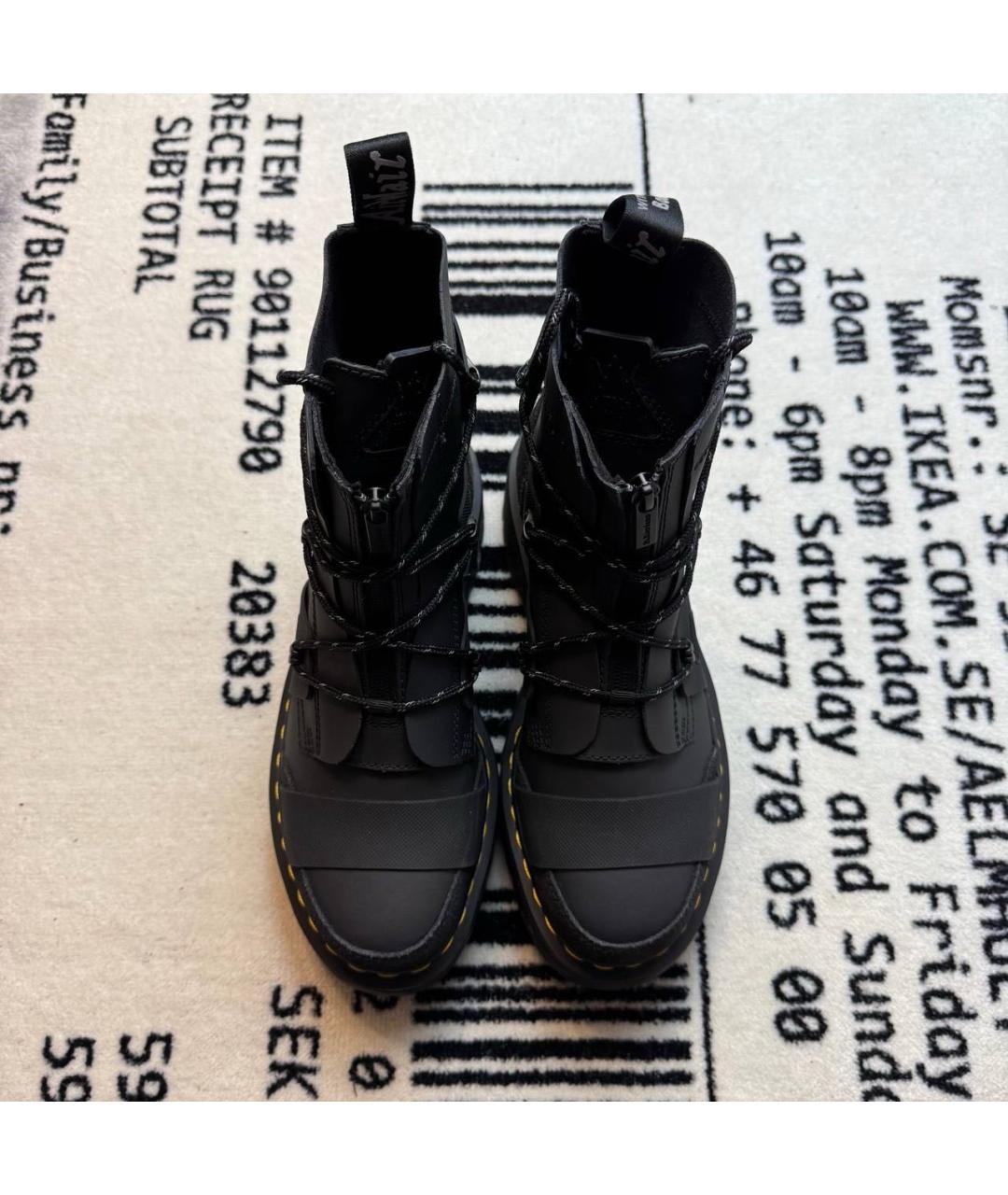 DR. MARTENS Черные высокие ботинки, фото 2