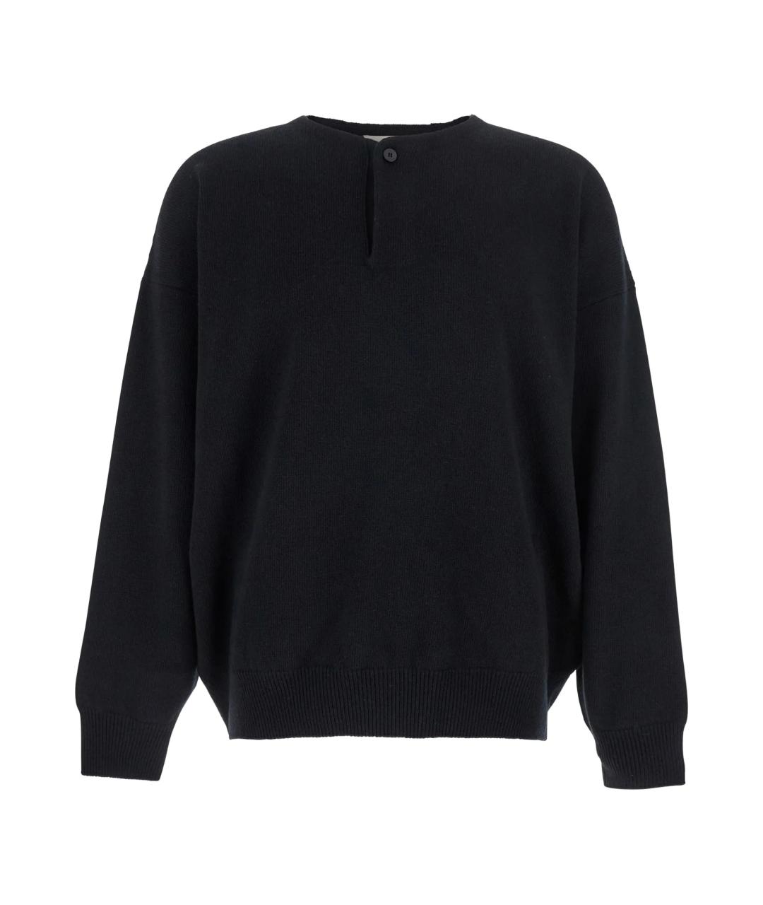 FEAR OF GOD Черный шерстяной джемпер / свитер, фото 1