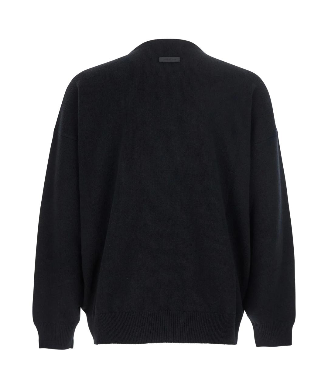 FEAR OF GOD Черный шерстяной джемпер / свитер, фото 2