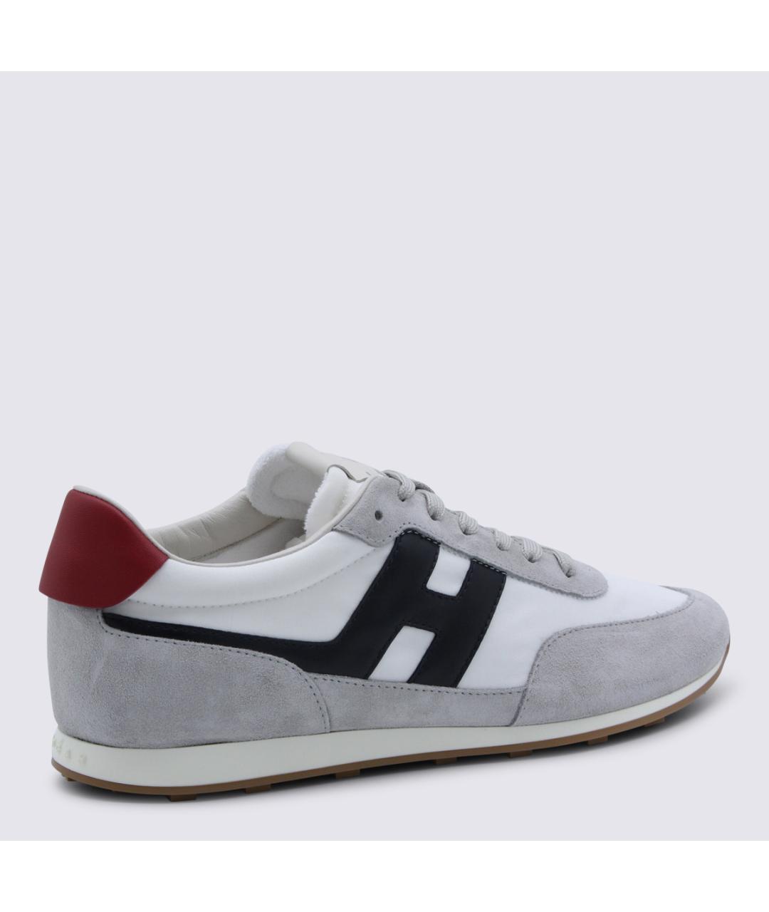 HOGAN Мульти кожаные низкие кроссовки / кеды, фото 3