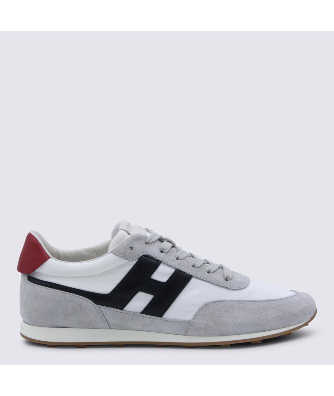 HOGAN Мульти кожаные низкие кроссовки / кеды, фото 5