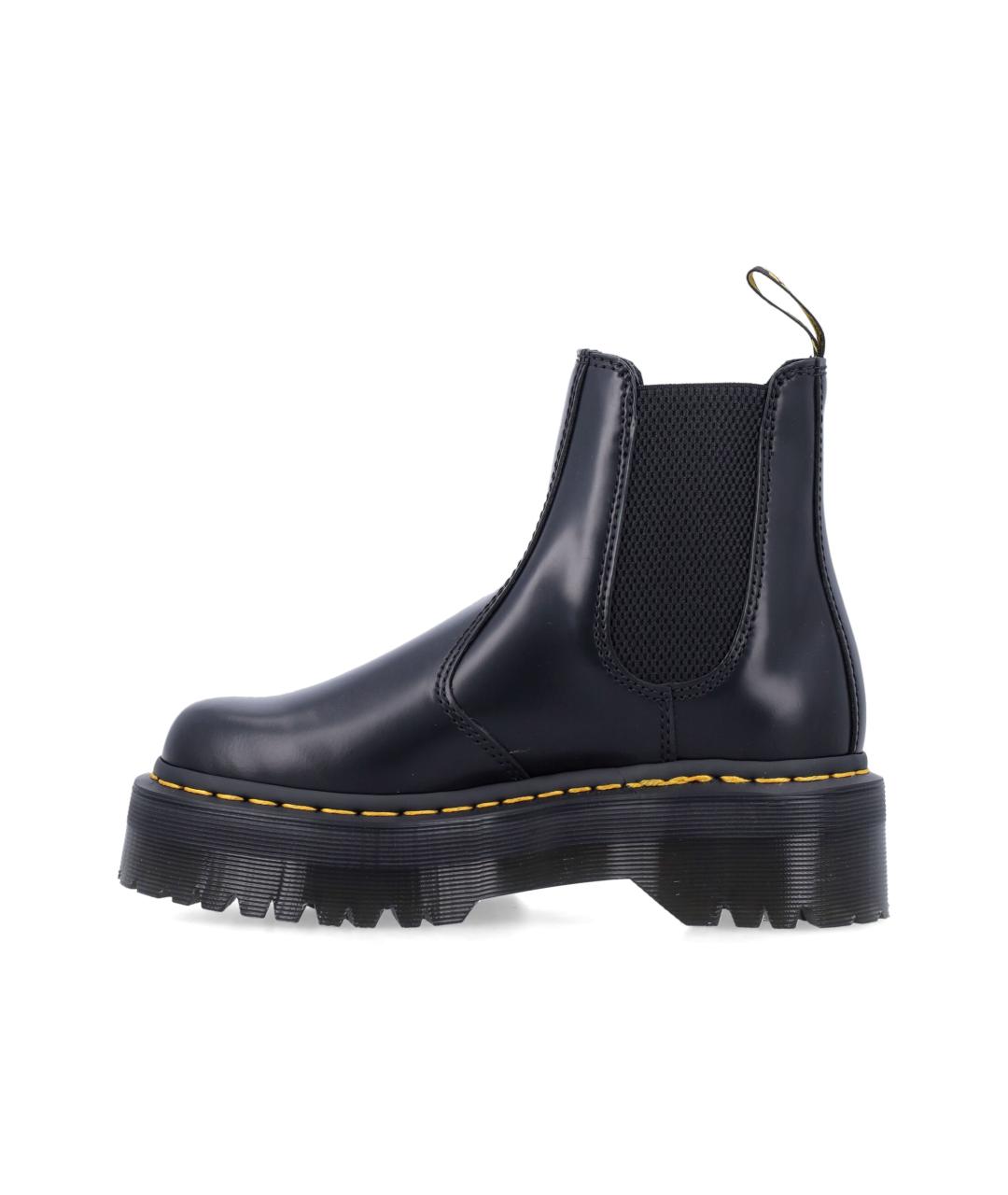 DR. MARTENS Черные кожаные ботинки, фото 4