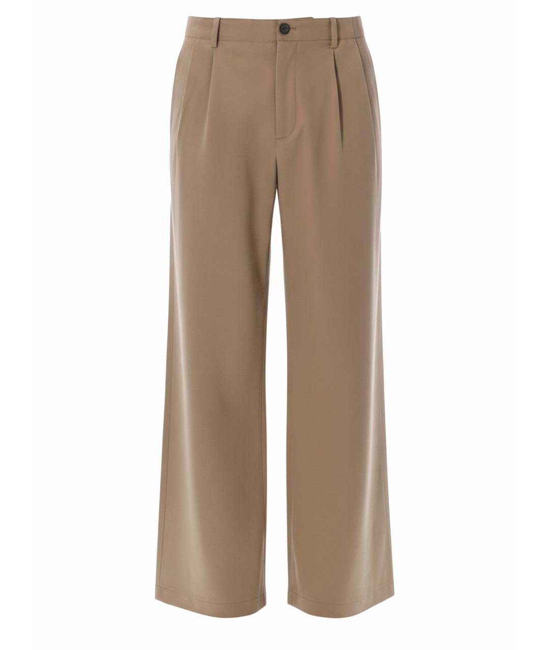 OUR LEGACY Хаки хлопковые повседневные брюки, фото 1