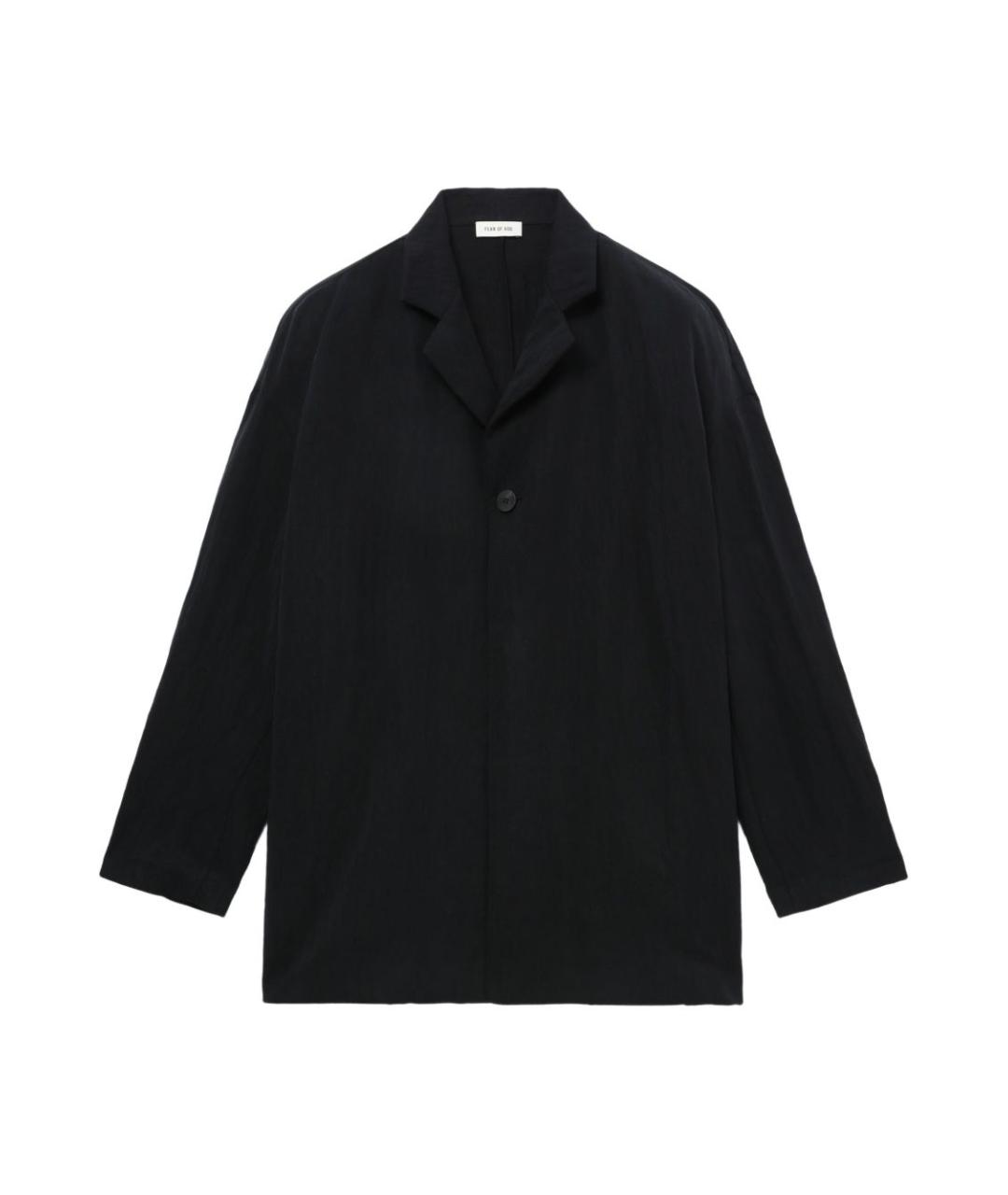 FEAR OF GOD Черный тренч / плащ, фото 1