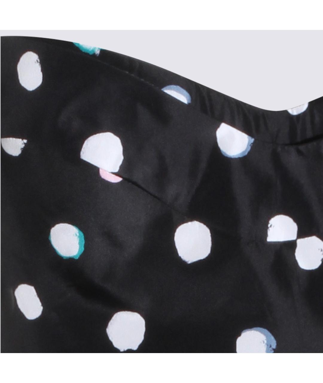 FENDI Черное шелковое коктейльное платье, фото 4