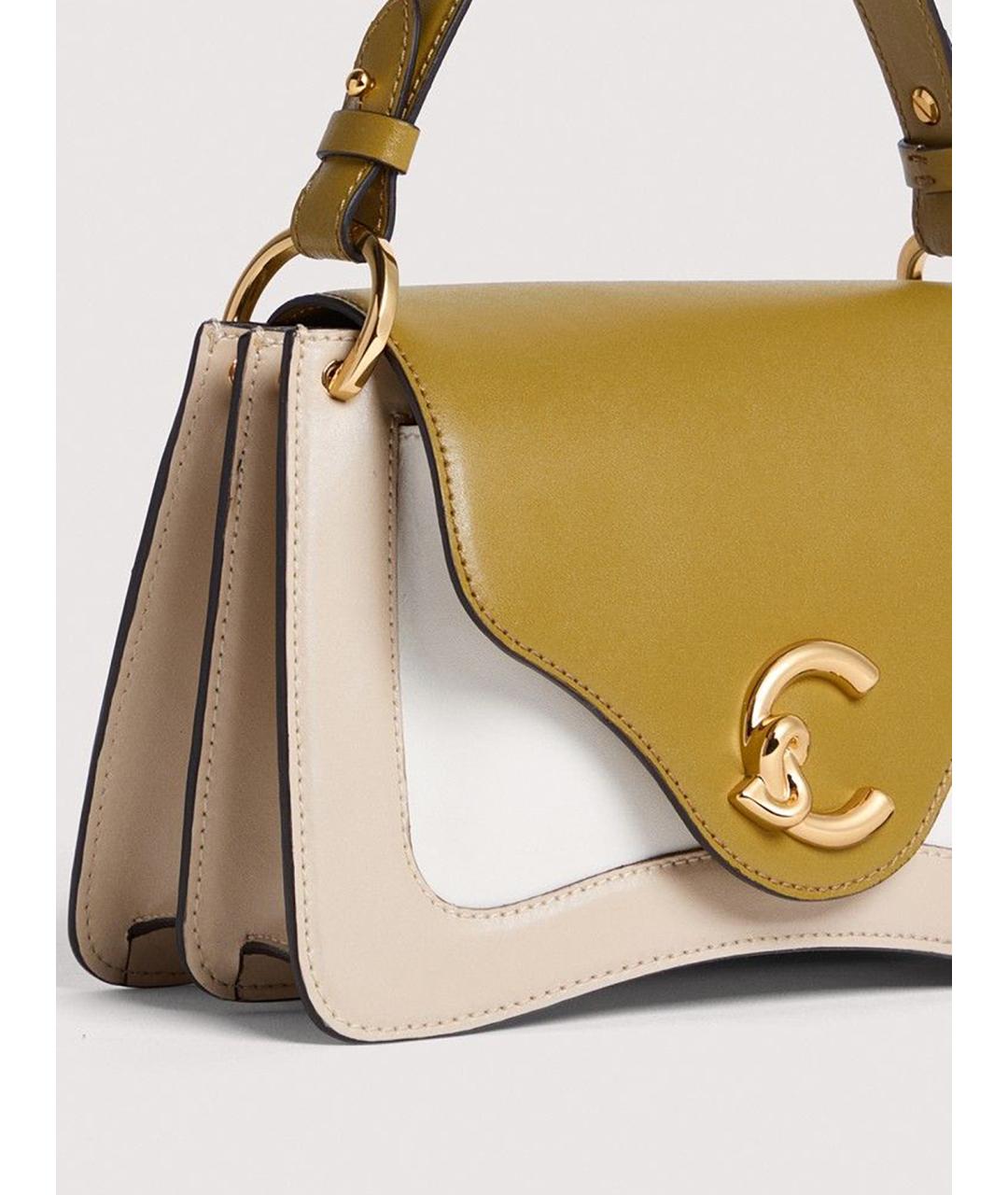 COCCINELLE Мульти кожаная сумка с короткими ручками, фото 3