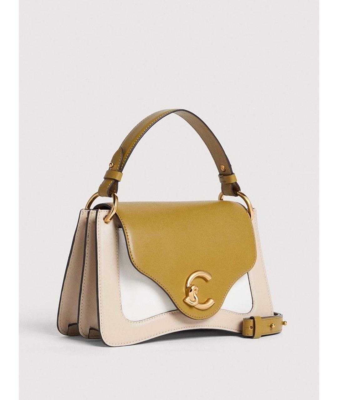 COCCINELLE Мульти кожаная сумка с короткими ручками, фото 2