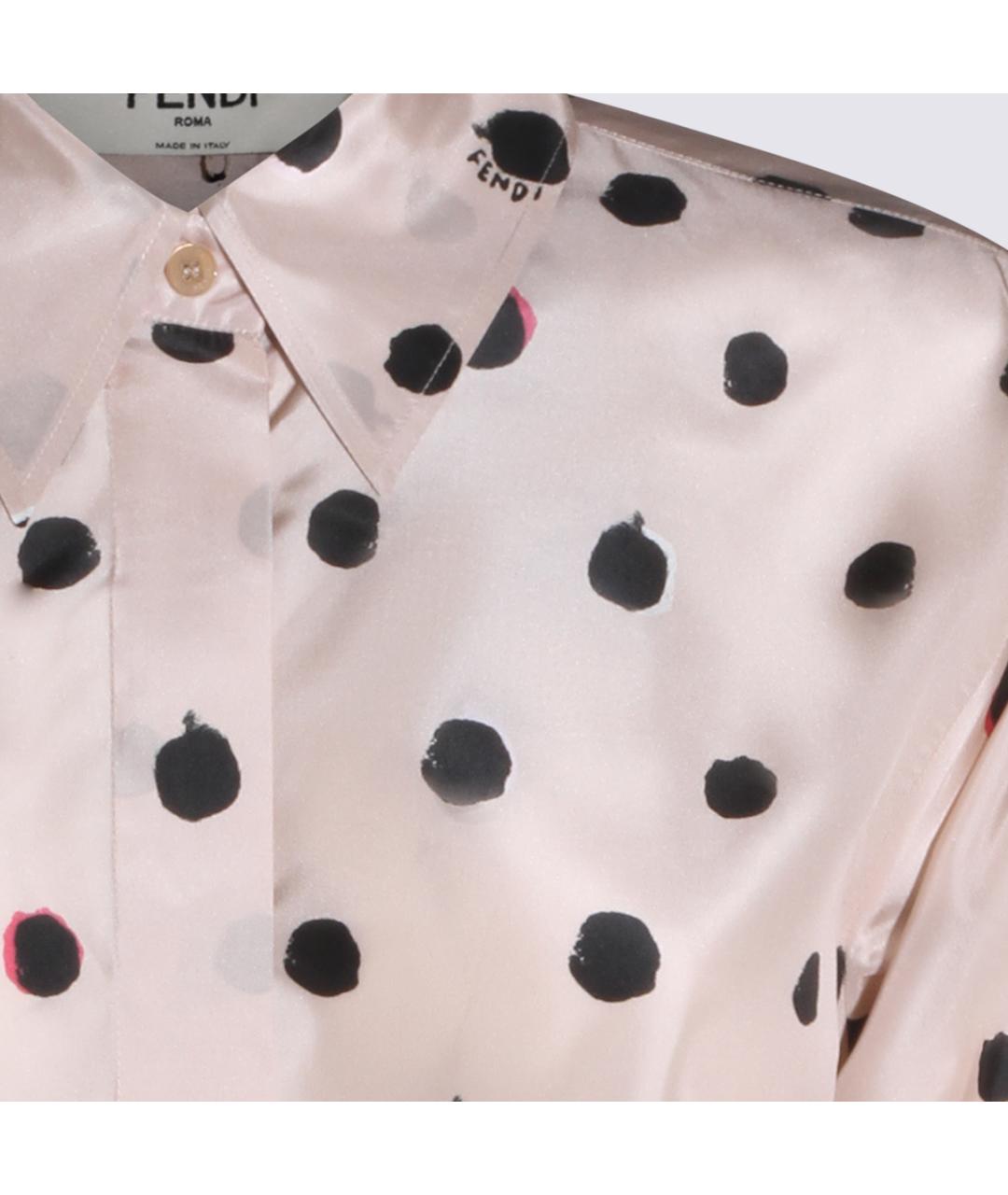 FENDI Шелковая рубашка, фото 3