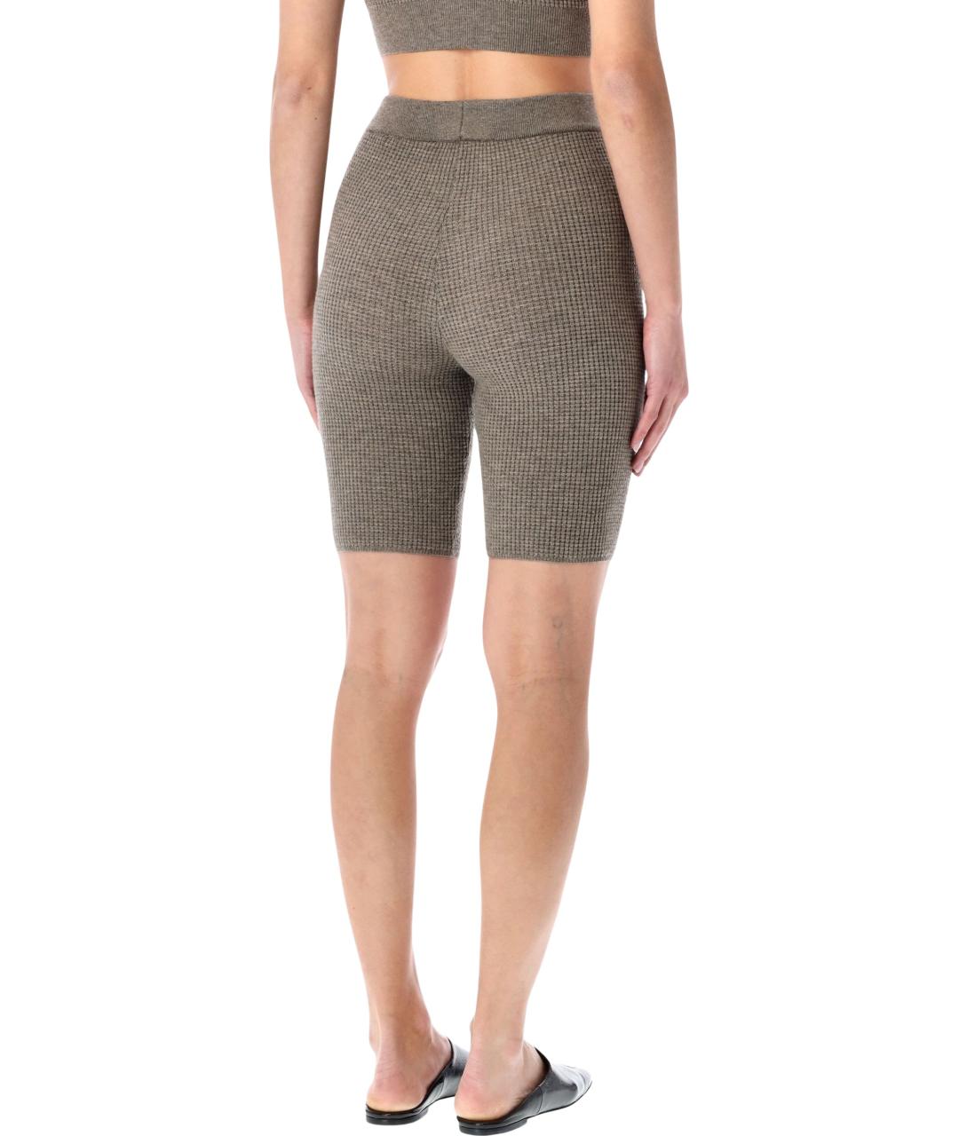 FEAR OF GOD ESSENTIALS Серые полиэстеровые леггинсы и велосипедки, фото 2