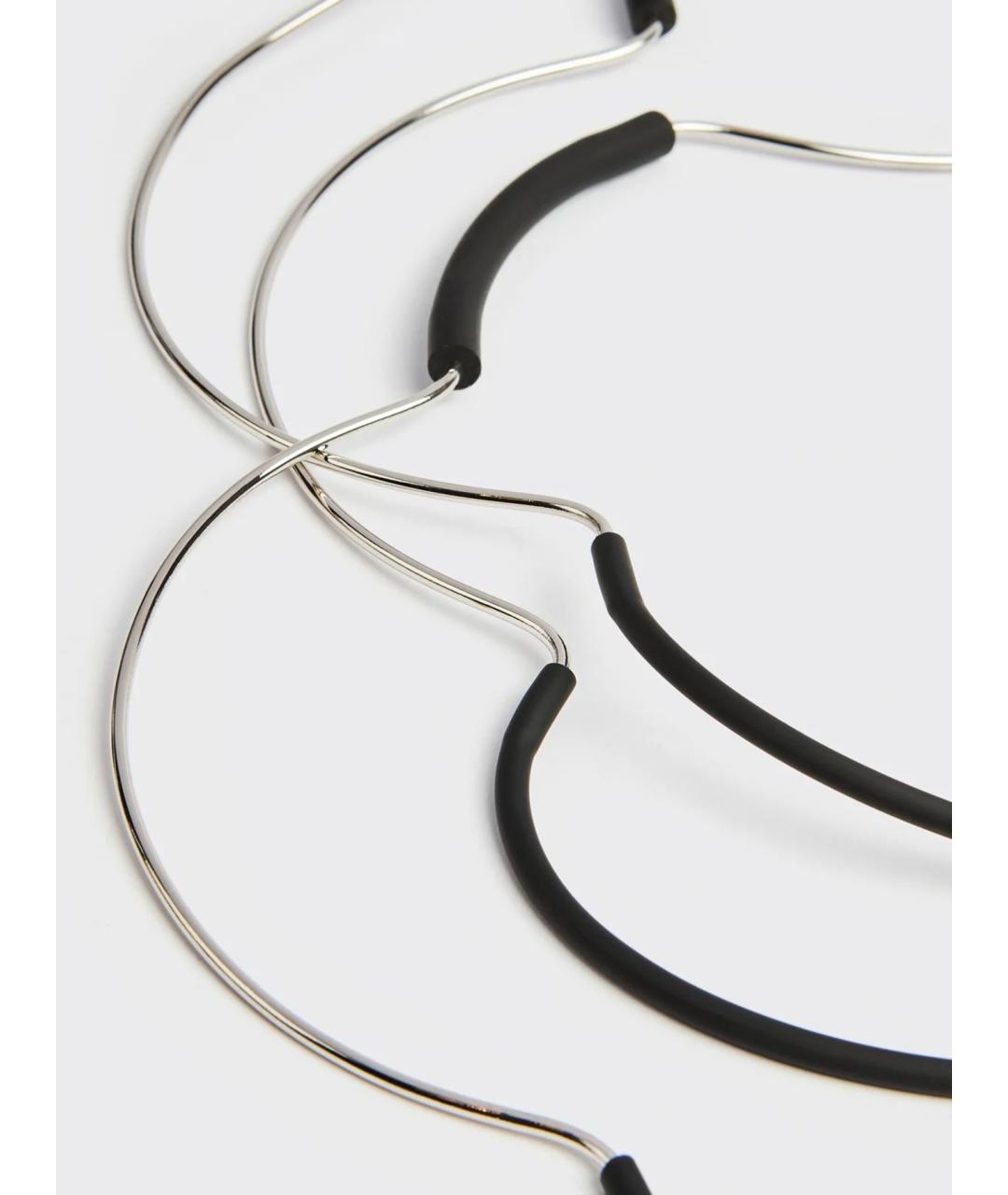 LIVIANA CONTI Черное металлическое колье, фото 2