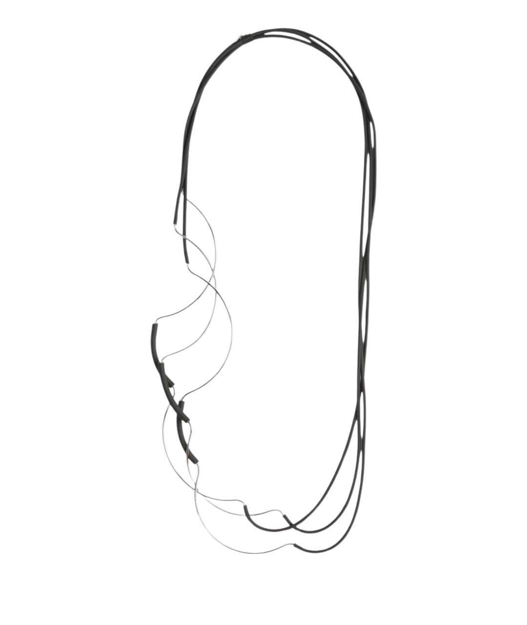 LIVIANA CONTI Черное металлическое колье, фото 1