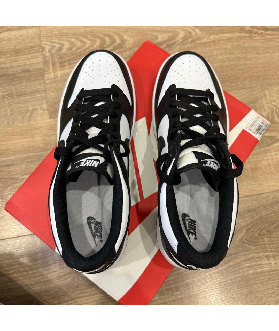 NIKE Черные кожаные кроссовки, фото 3