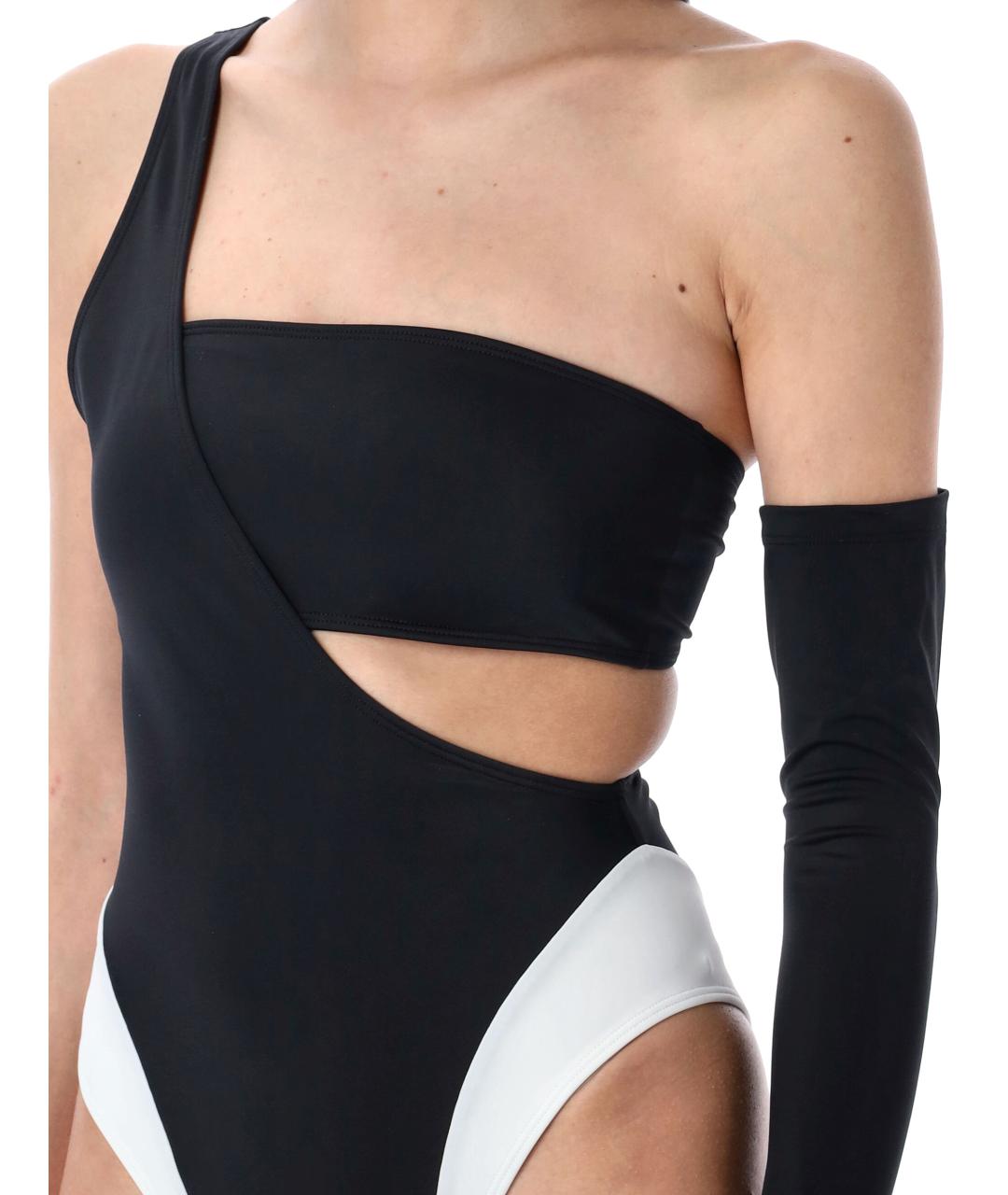 LET'S SWIM Черный полиамидовый купальник, фото 4