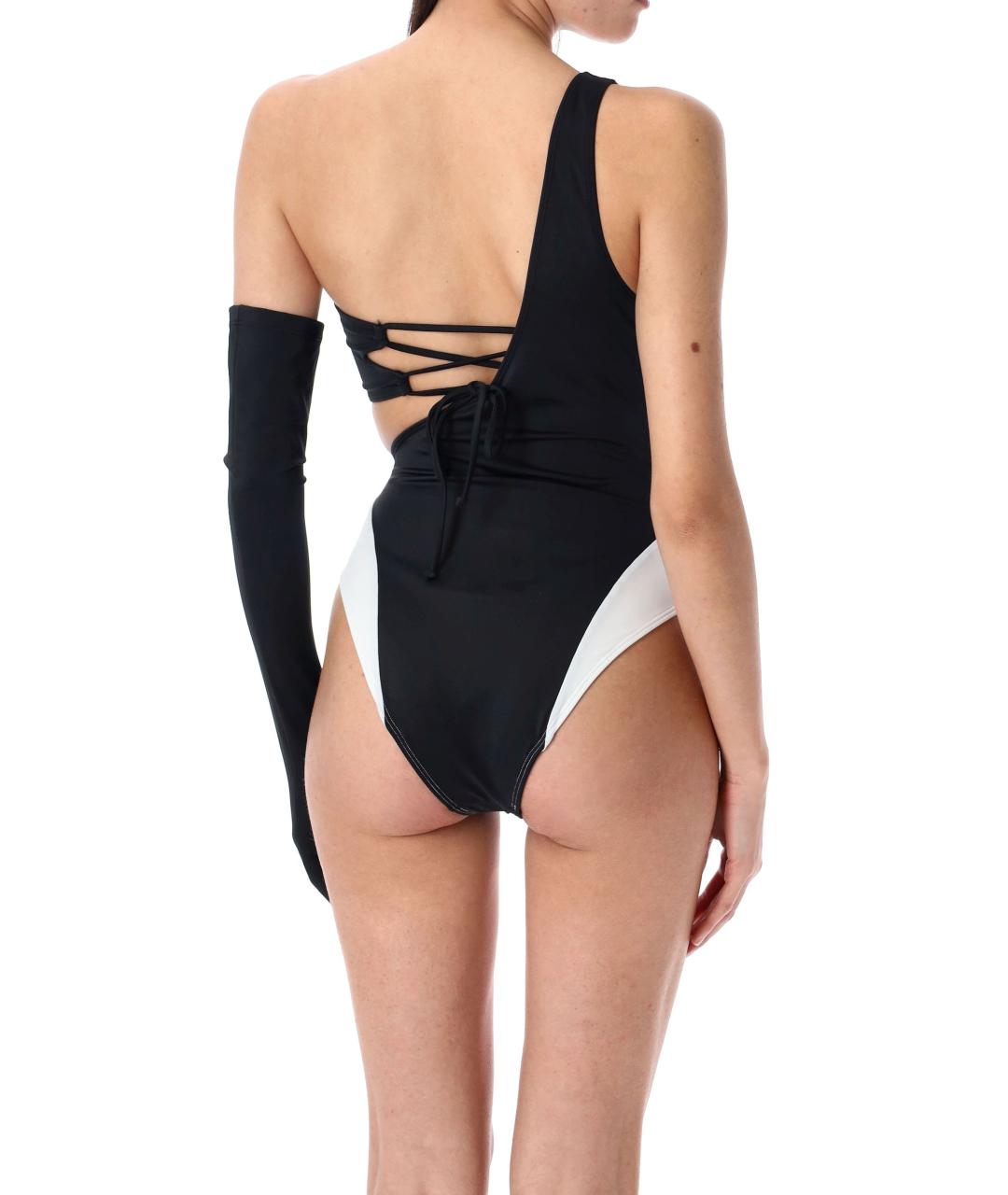 LET'S SWIM Черный полиамидовый купальник, фото 3