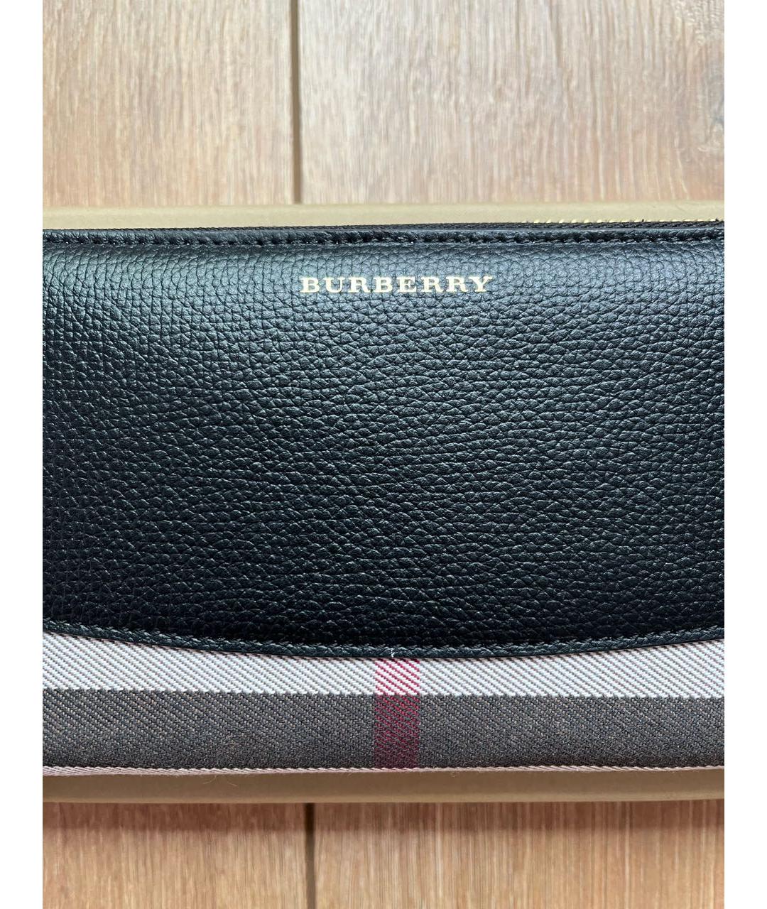 BURBERRY Коричневый кошелек, фото 5