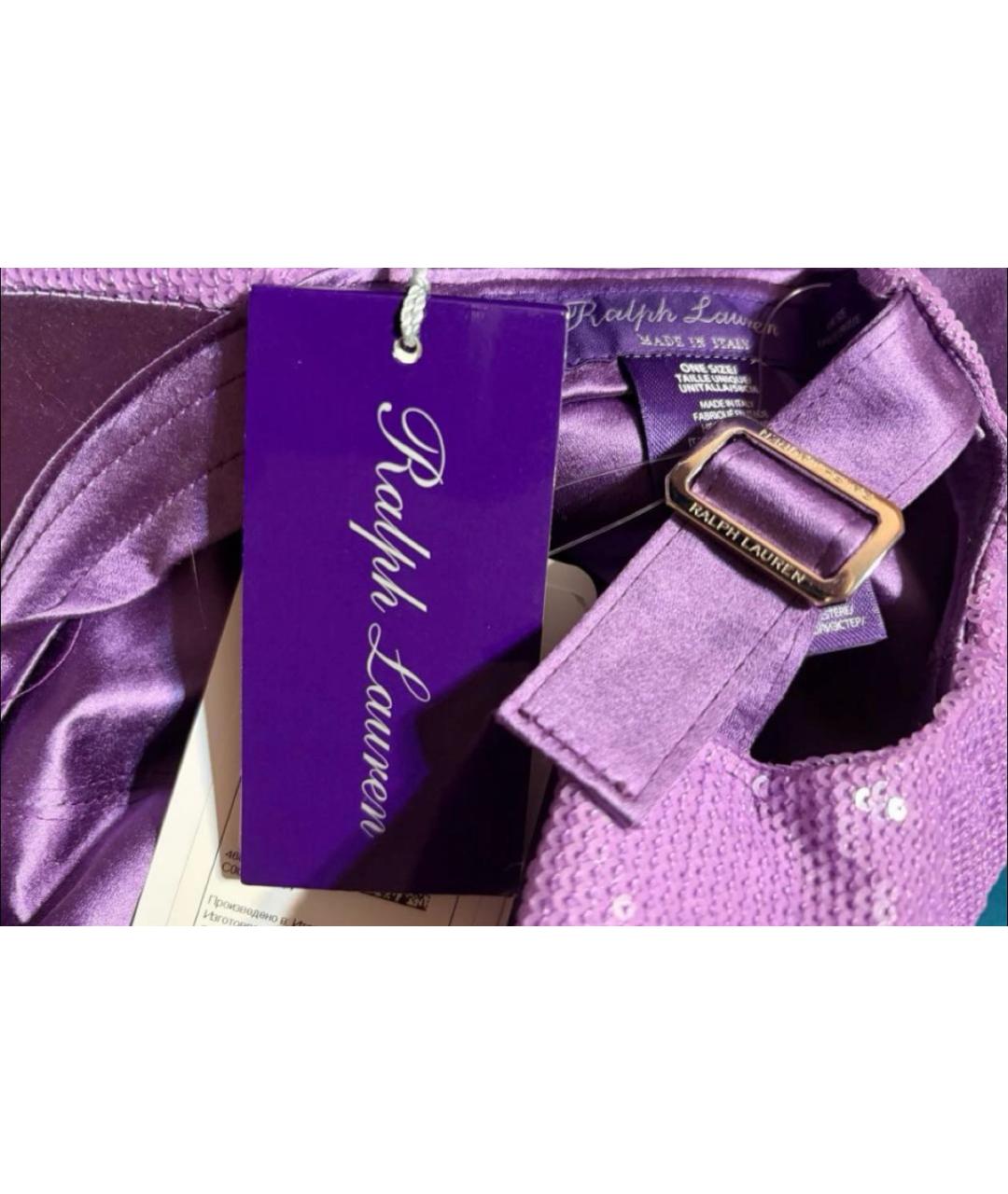 RALPH LAUREN PURPLE LABEL Розовая кепка, фото 4
