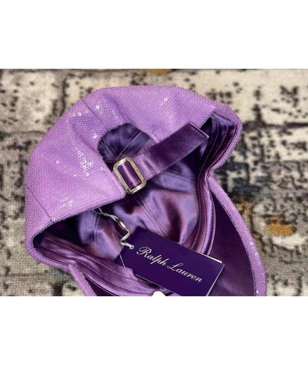 RALPH LAUREN PURPLE LABEL Розовая кепка, фото 6