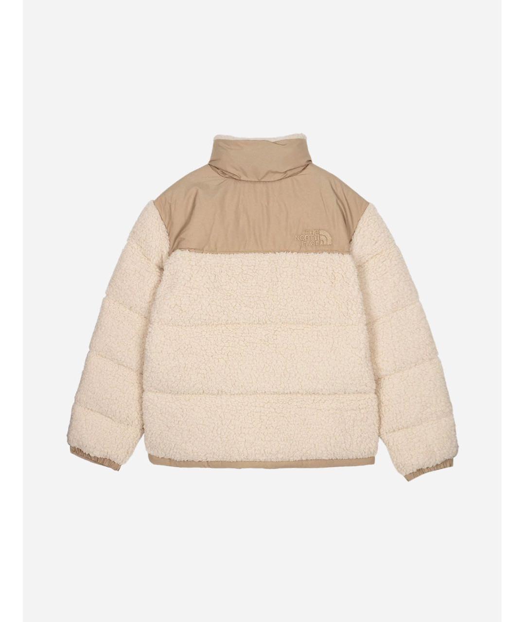 THE NORTH FACE Бежевый полиэстеровый пуховик, фото 2