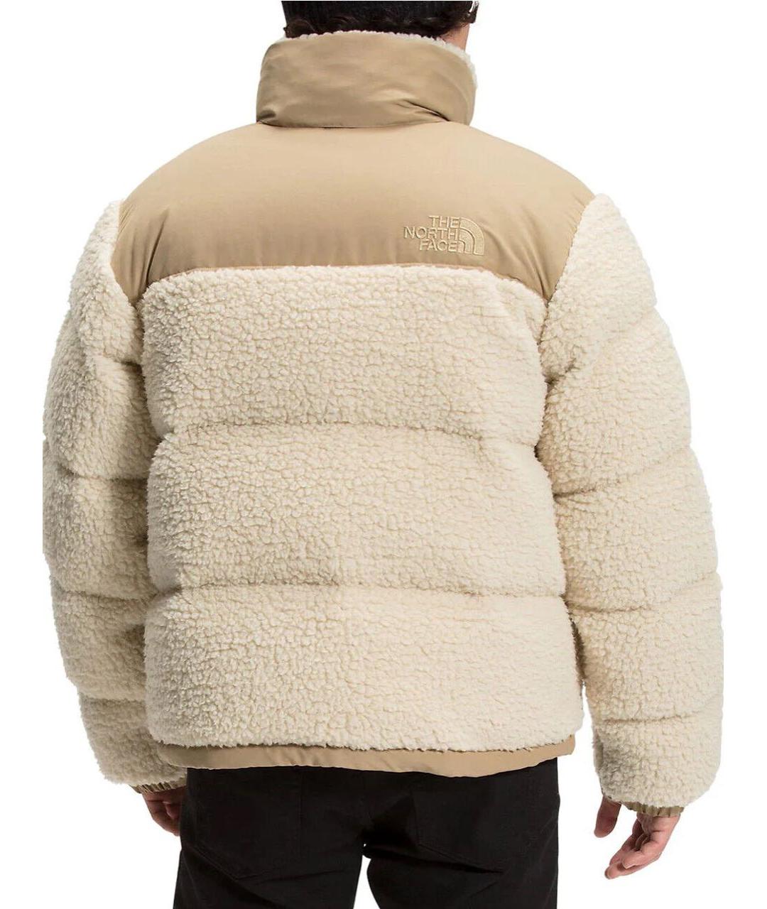 THE NORTH FACE Бежевый полиэстеровый пуховик, фото 7