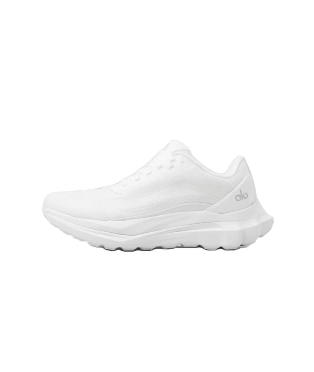 ALO YOGA Белые текстильные кроссовки, фото 7