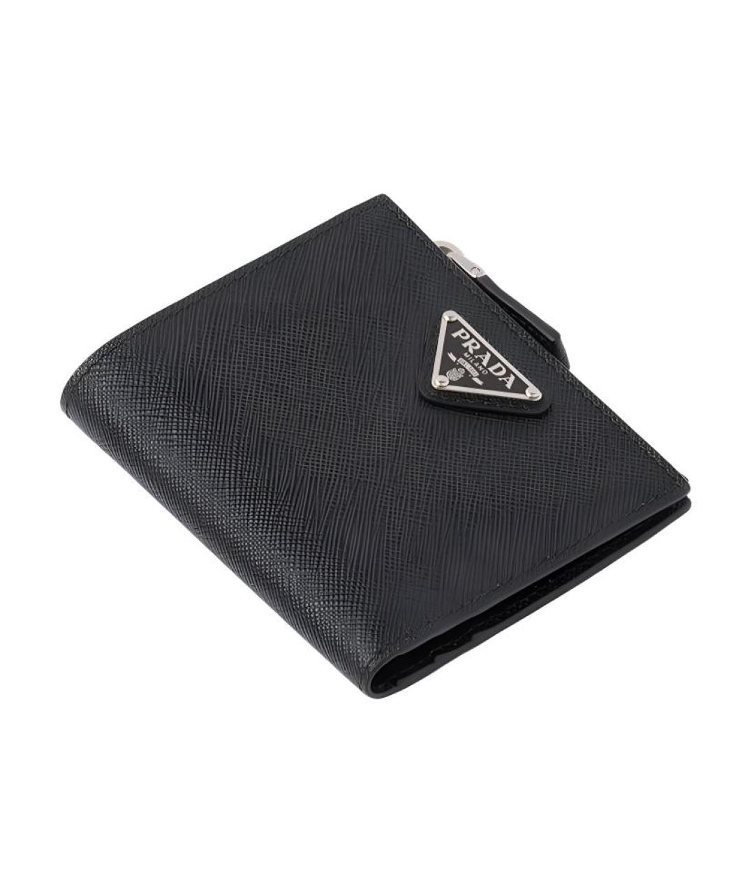 PRADA Черный кошелек, фото 3