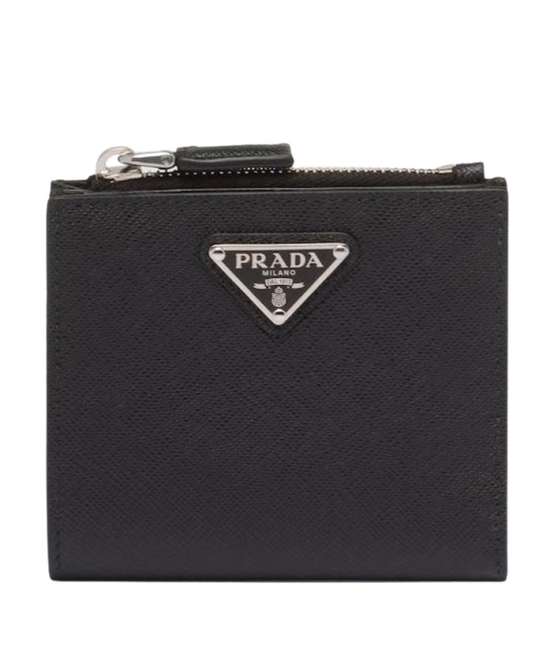 PRADA Черный кошелек, фото 1