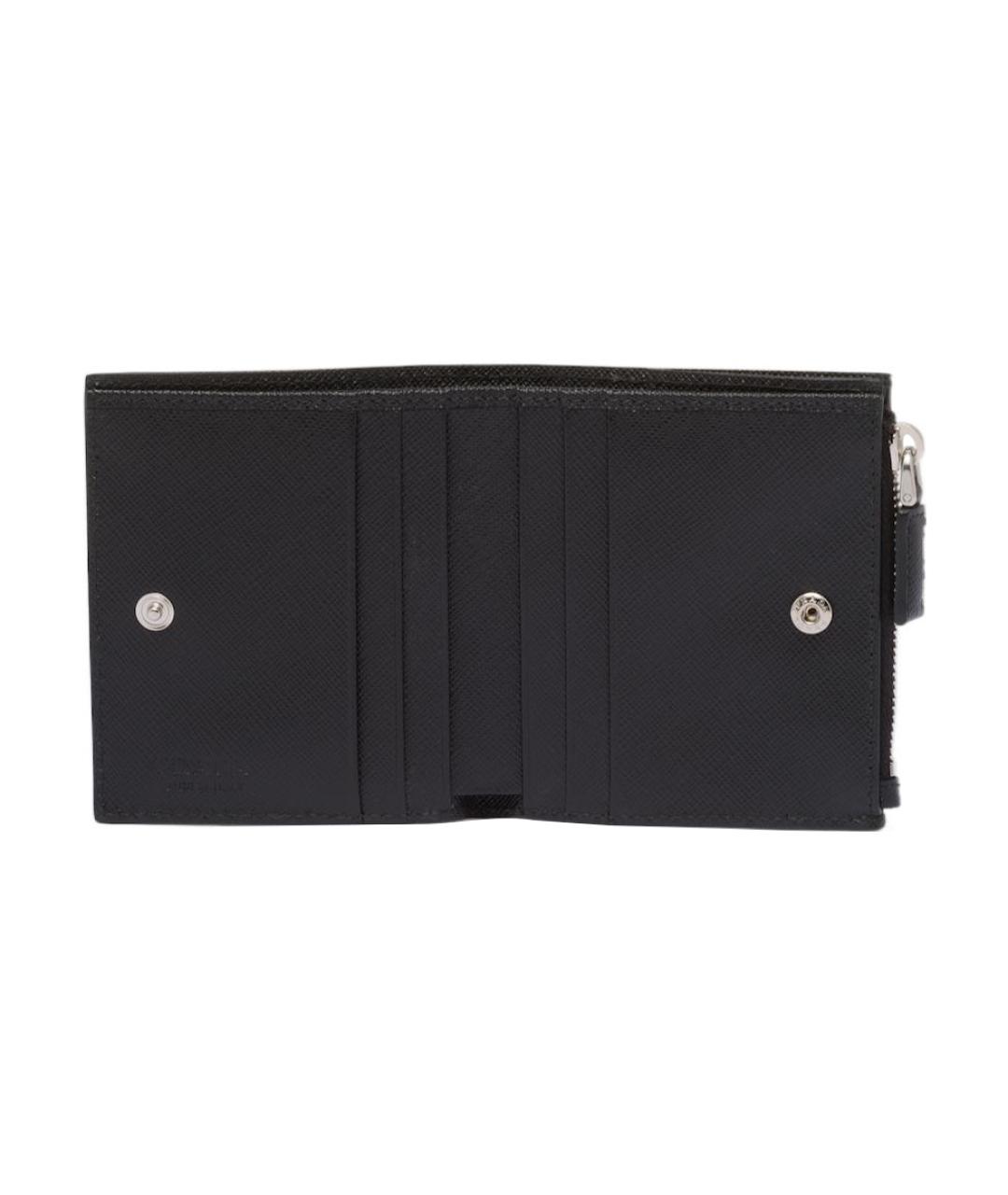 PRADA Черный кошелек, фото 4