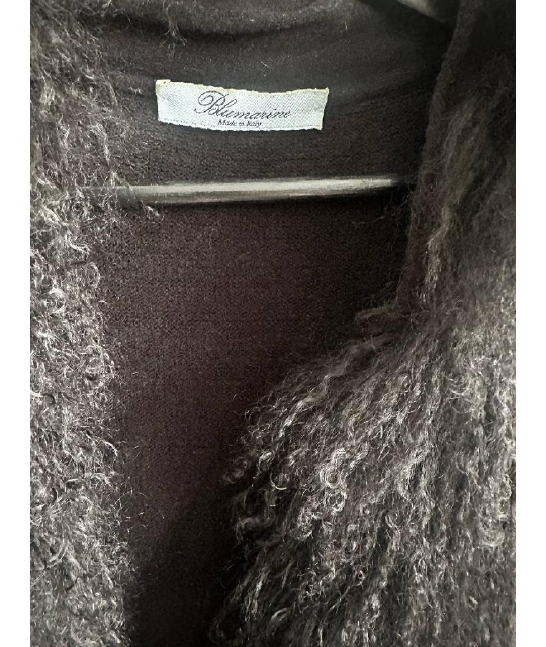BLUMARINE Черный вискозный кардиган, фото 3