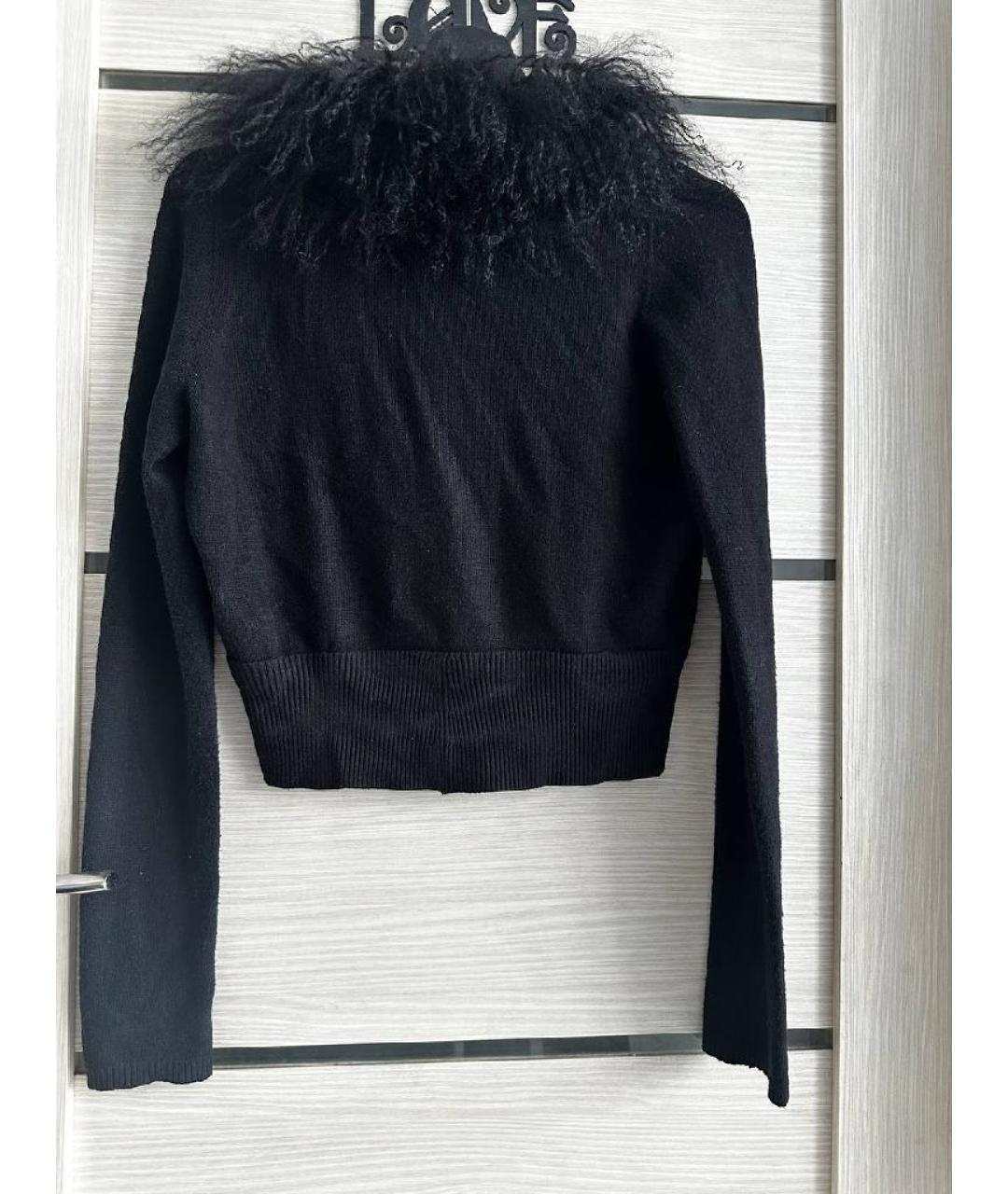 BLUMARINE Черный вискозный кардиган, фото 2