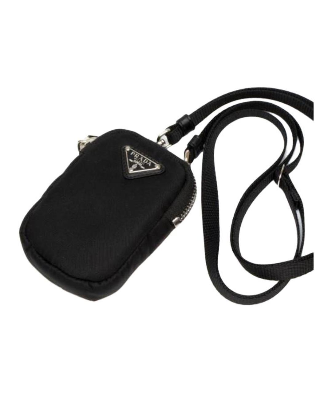 PRADA Черная сумка через плечо, фото 5
