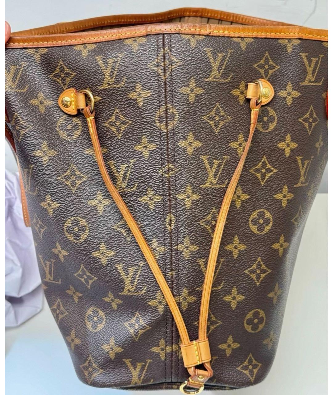 LOUIS VUITTON Коричневая сумка тоут, фото 2