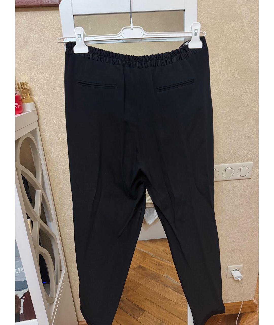 STELLA MCCARTNEY Черные полиэстеровые бриджи, фото 2