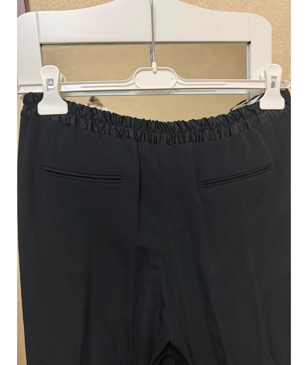STELLA MCCARTNEY Черные полиэстеровые бриджи, фото 4