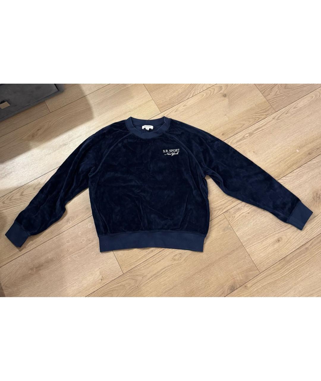 SPORTY AND RICH Темно-синий джемпер / свитер, фото 5