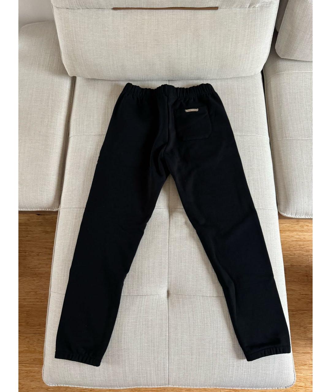 CHROME HEARTS Черные повседневные брюки, фото 2