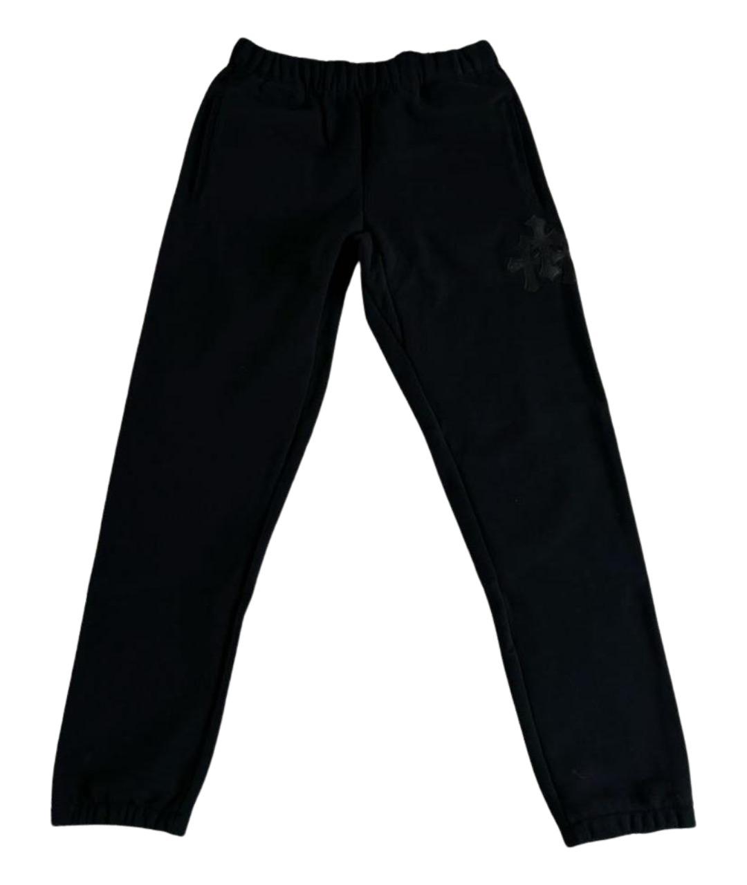 CHROME HEARTS Черные повседневные брюки, фото 1