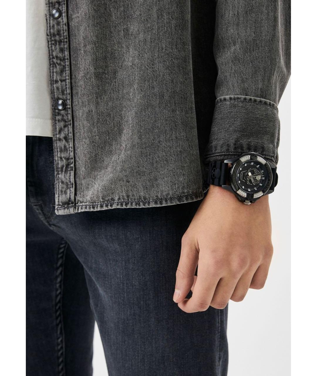 PHILIPP PLEIN Черные часы, фото 6